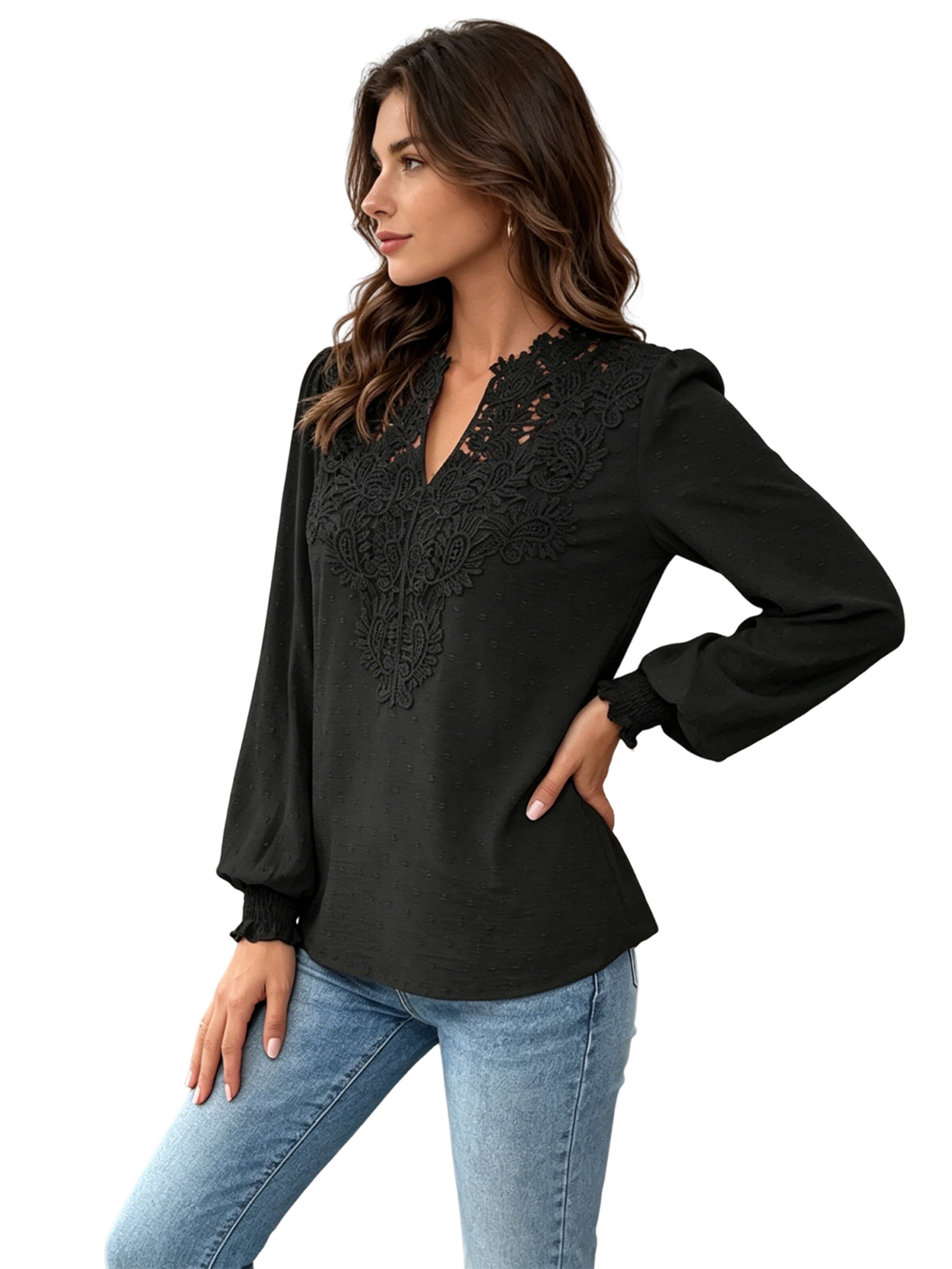 KoJooin Bluse‌ in Schwarz