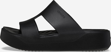 Crocs Pistokkaat 'Getaway' värissä musta: etupuoli