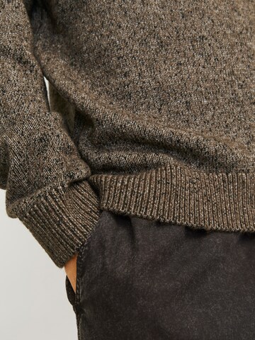 JACK & JONES Svetr 'JCOSpace' – šedá