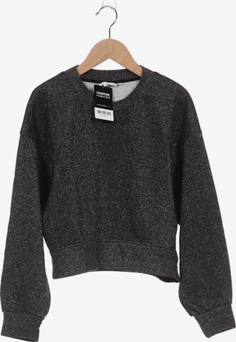 WEEKDAY Sweatshirt & Zip-Up Hoodie in XS in Grey: front