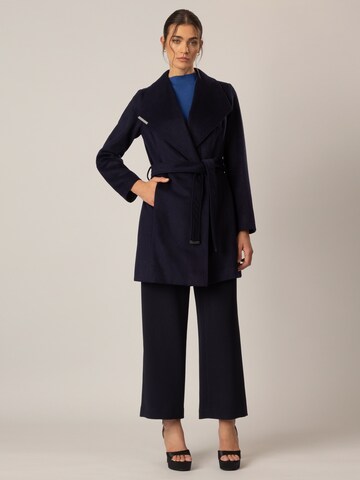 APART Between-Seasons Coat in Blue