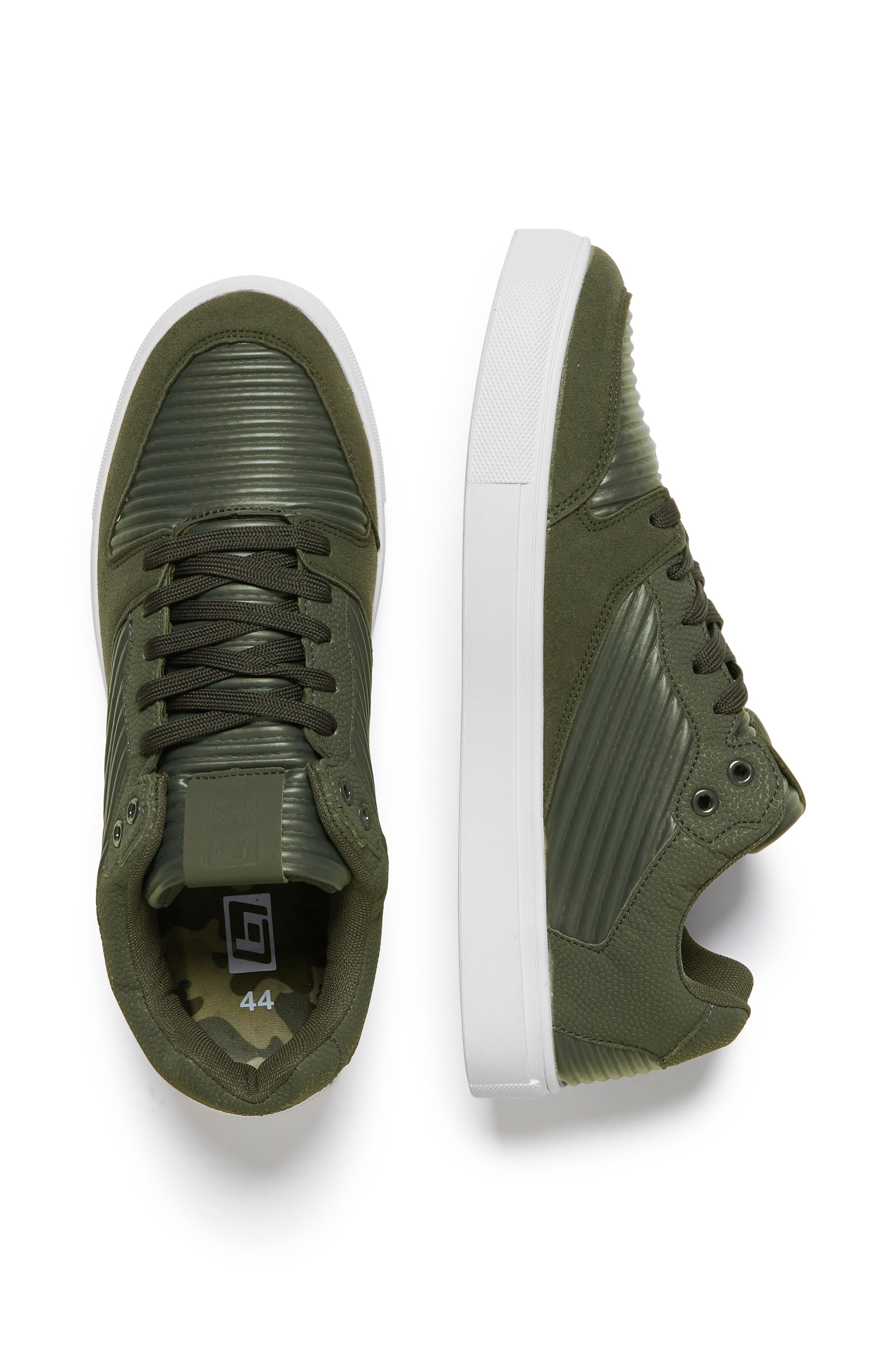 BLEND Platform trainers in Green