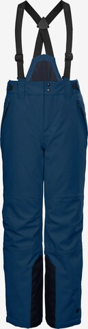KILLTEC Workout Pants 'KSW 79' in Blue: front