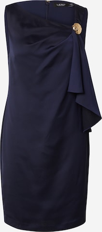 Lauren Ralph Lauren Cocktailmekko 'BAGRESH' värissä sininen: etupuoli