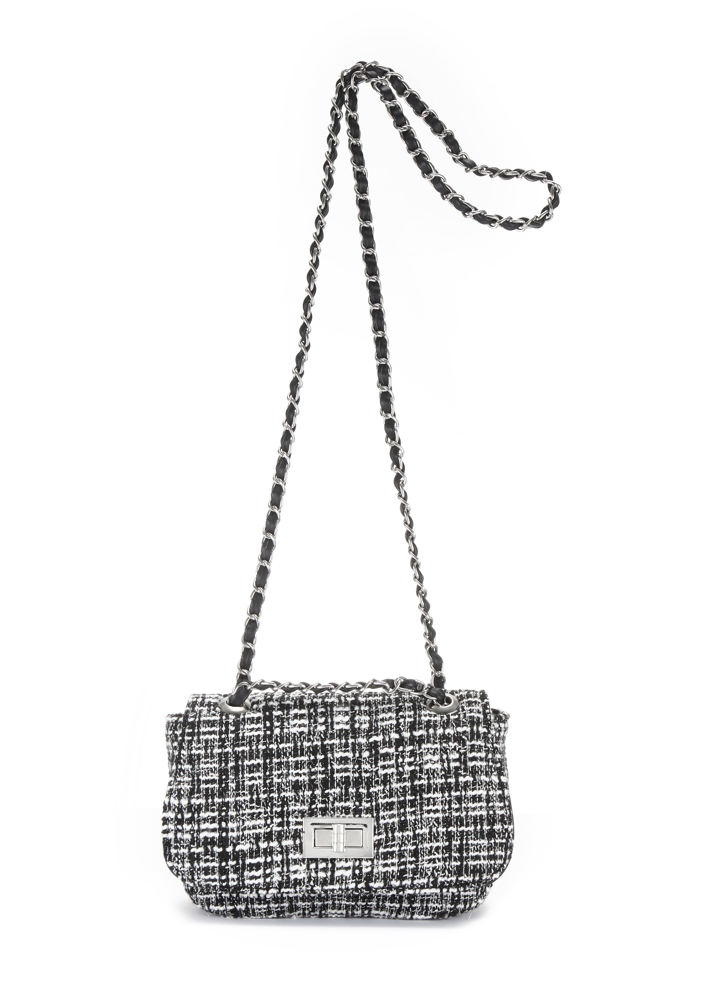 Sac à bandoulière VIVANCE en noir : devant