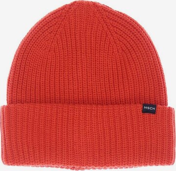 MSCH COPENHAGEN Hat & Cap in One size in Orange: front