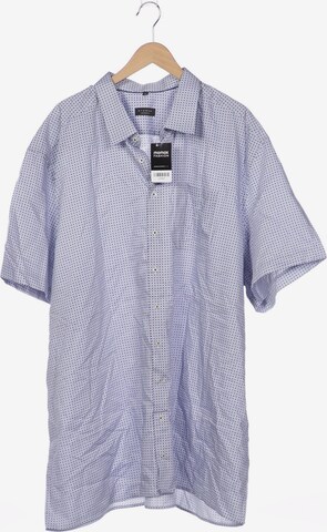 ETERNA Button Up Shirt in 8XL in Blue: front