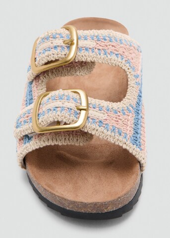 MANGO KIDS Pantolette 'Vale' in Weiß
