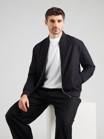 Karl Lagerfeld Prechodná bunda - Čierna: predná strana