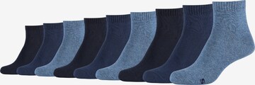 SKECHERS Socks 'Basic' in Blue: front