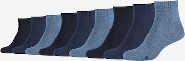 SKECHERS Sneakersocken 'Basic' in Blau: predná strana