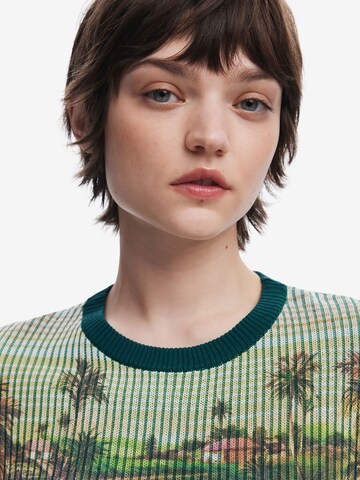 Desigual Shirt 'Landscape' in Green