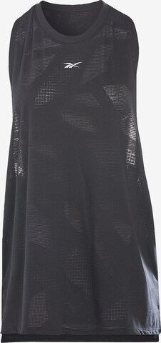 Sport top de la Reebok pe negru