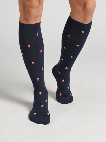 INTIMISSIMI Socks in Blue: front