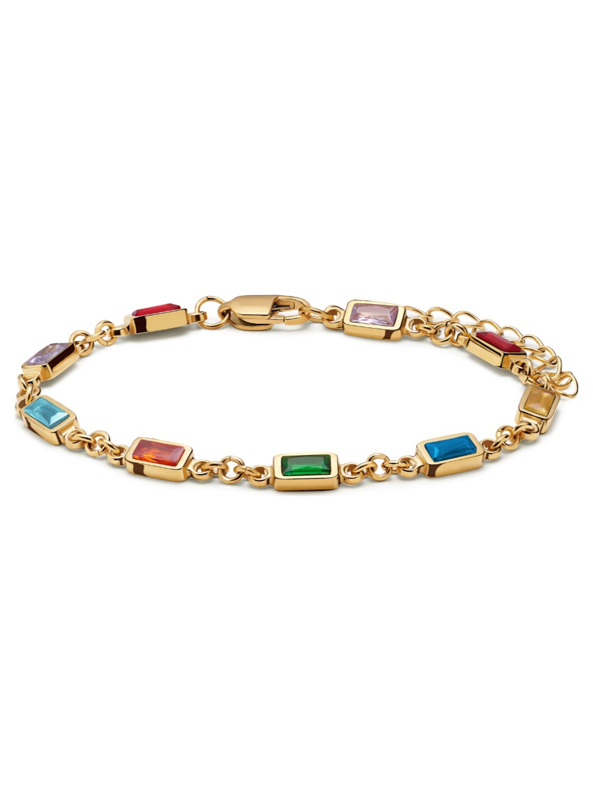 Arkai Armband 'Prism' in Goud: voorkant