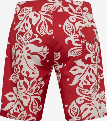 Polo Ralph Lauren Badshorts 'PALM ISLAND' i röd