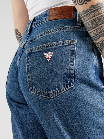 GUESS JEANS Tapered Farkut 'G06' värissä sininen