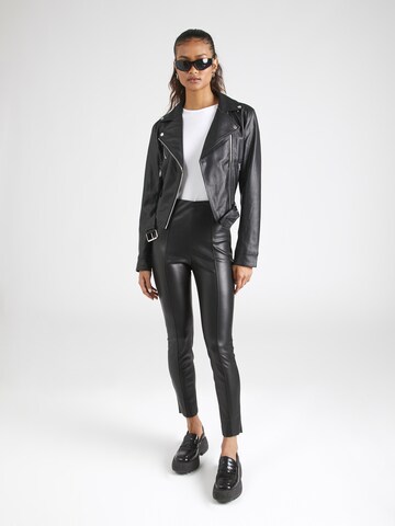 s.Oliver BLACK LABEL Skinny Kalhoty – černá