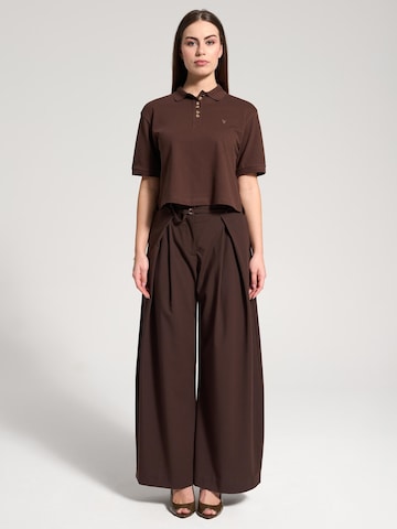 NOWIHT Shirt 'Emma'‌‌‌‌‌‌‌‌ in Braun