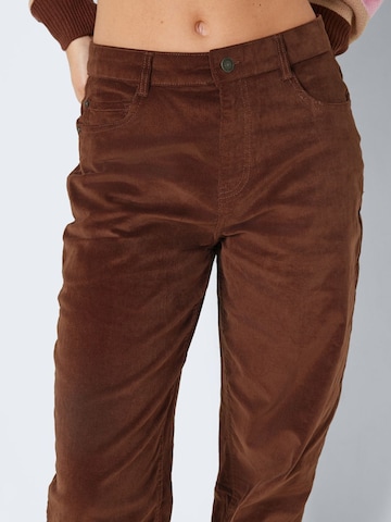 Noisy may Wide leg Trousers 'Amanda' in Brown