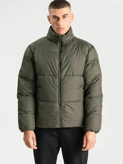 Giacca di mezza stagione ' Puffer Jacket ' TEESHOPPEN di colore oliva, Visualizzazione prodotti