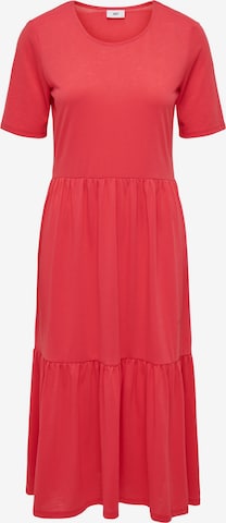 JDY - Vestido 'Dalila' en rojo: frente