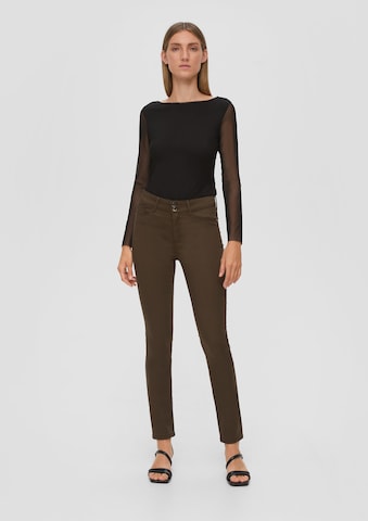 s.Oliver BLACK LABEL Skinny Jeans in Groen