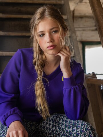 Sweat-shirt Looxs Revolution en violet