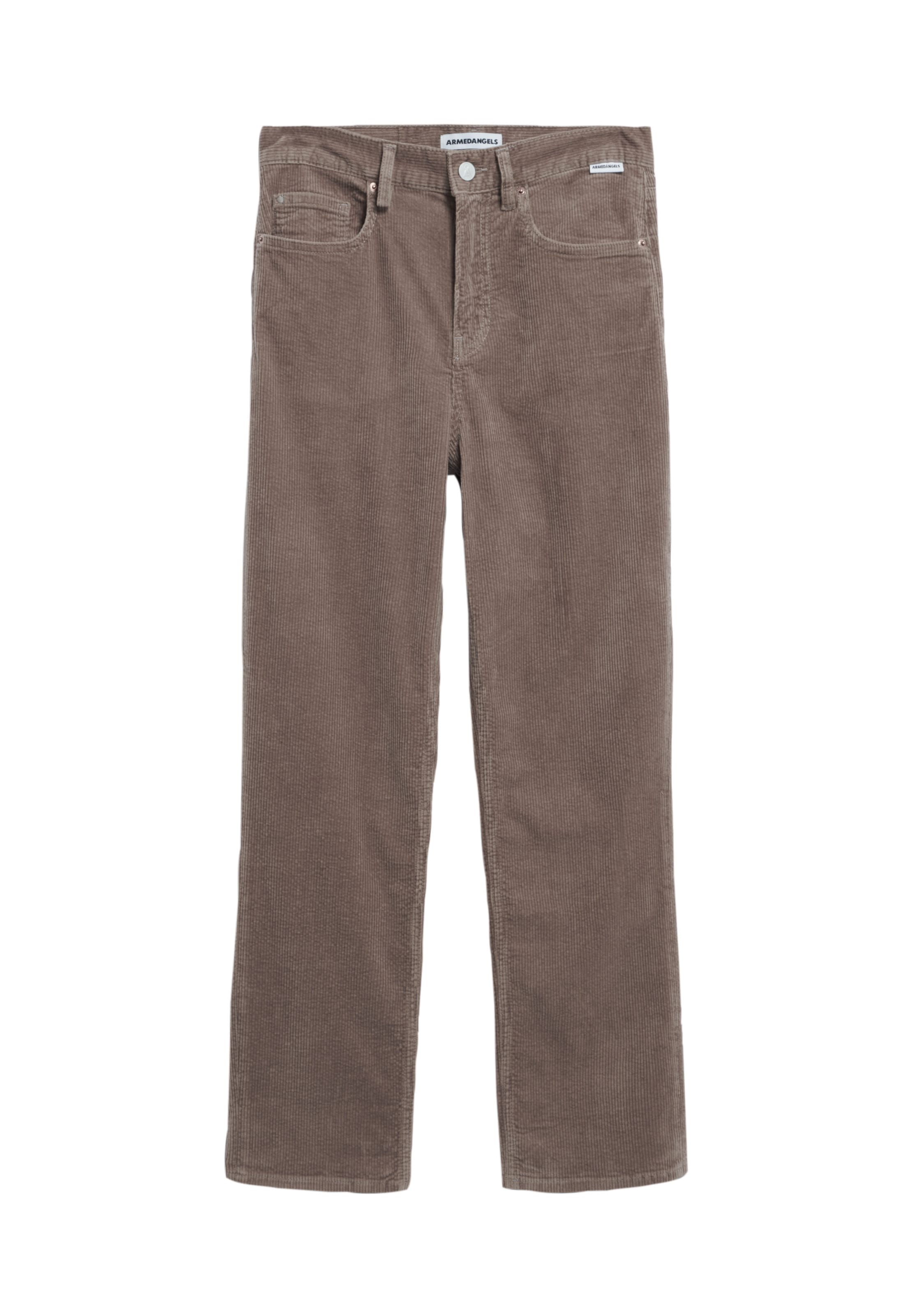 Pantalon ARMEDANGELS en marron : devant