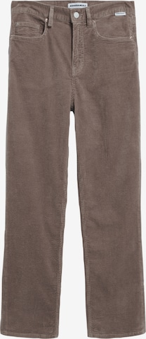 ARMEDANGELS Regular Trousers in Brown: front