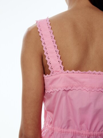 EDITED Bluse 'Taren' (GOTS) in Pink