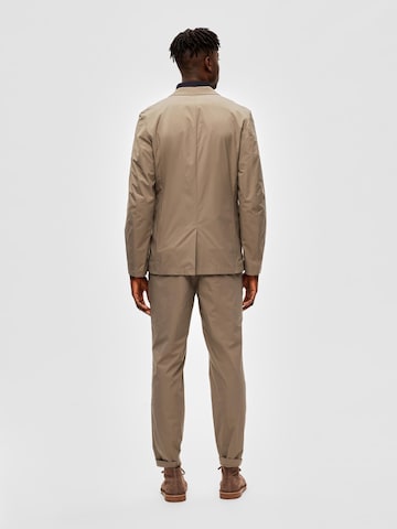 Coupe slim Veste de costume 'Fremont' SELECTED HOMME en beige