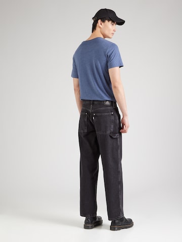 LEVI'S ® Loosefit Τζιν 'Silvertab Baggy Carpenter' σε μαύρο