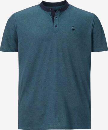 Charles Colby Shirt ' Earl Derek ' in Blue: front