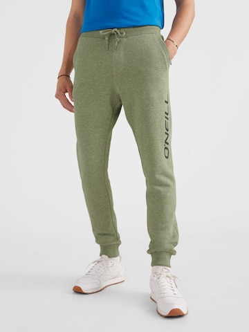 O'NEILL Zúžený Kalhoty – zelená: přední strana