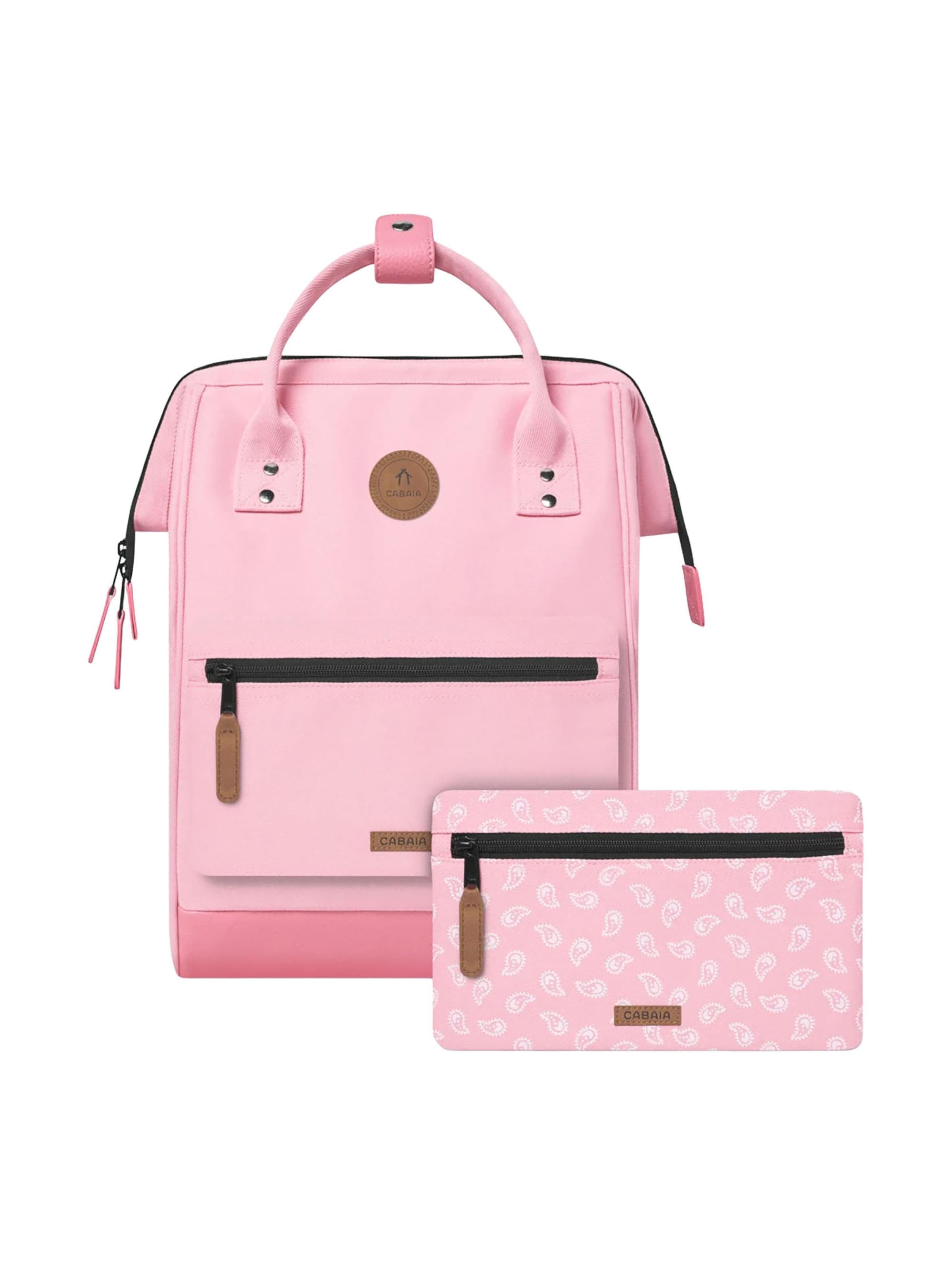 Cabaia Backpack 'Saint Malo M' in Pink: front