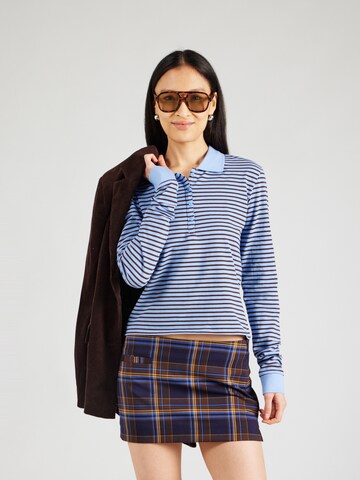 T-shirt Monki en bleu : devant