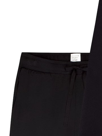 SCHIESSER Pyjama 'Mix & Relax'‌‌‌‌‌‌‌‌‌ in Schwarz