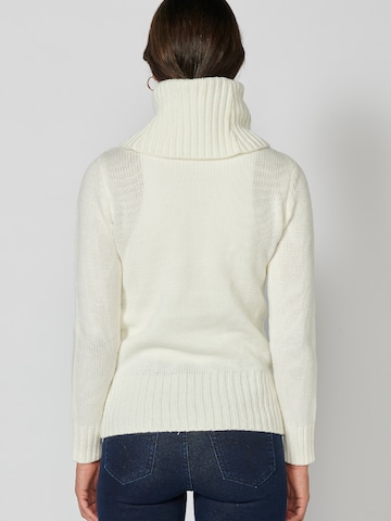 KOROSHI Pullover in Weiß