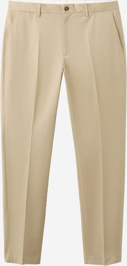 MANGO MAN Suorat housut 'Dublino' värissä beige, Tuotenäkymä