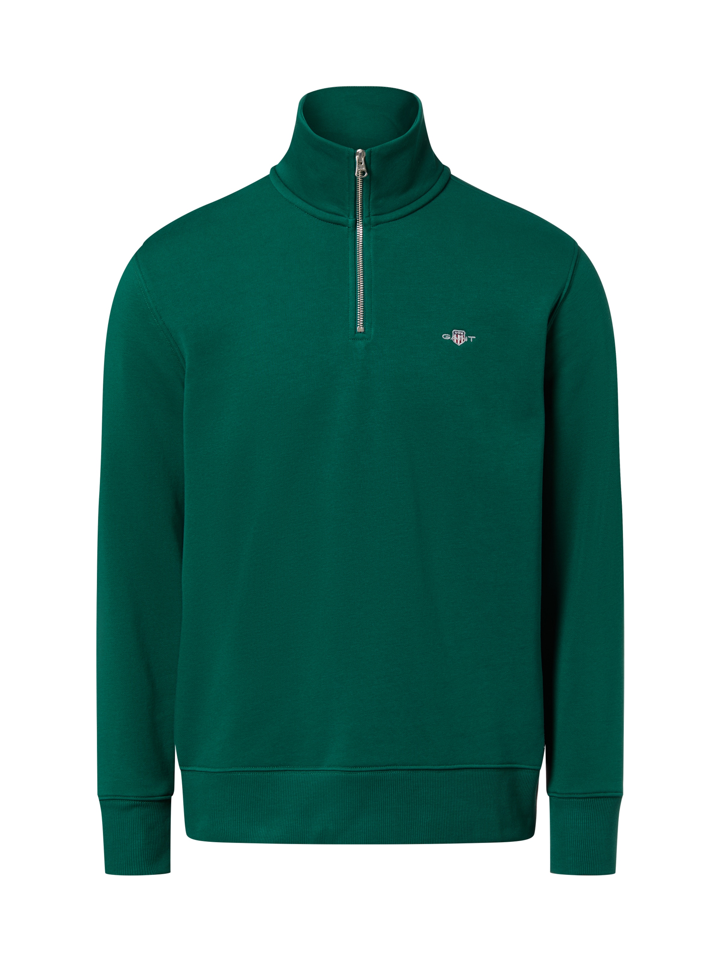 GANT Sweatshirt in Green: front