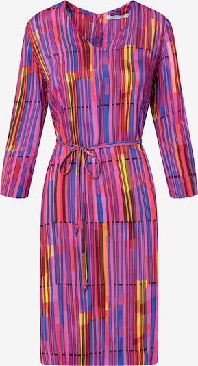 Suknelė '4SF009' iš Quiosque, spalva – geltona / violetinė-mėlyna / ciklameno spalva / oranžinė / rausvai raudona, Prekių apžvalga