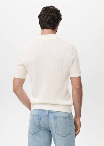 MANGO MAN Shirt 'Flewh-H' in White