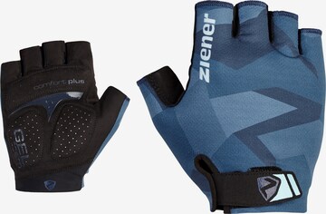ZIENER Athletic Gloves 'CYD' in Blue: front