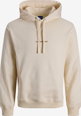 Sweat-shirt 'JORNorrebro' JACK & JONES en blanc : devant