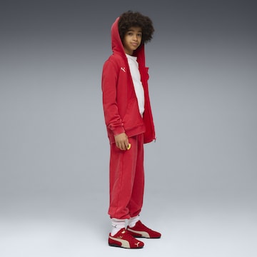 PUMA Sportief sweatvest 'Scuderia Ferrari' in Rood