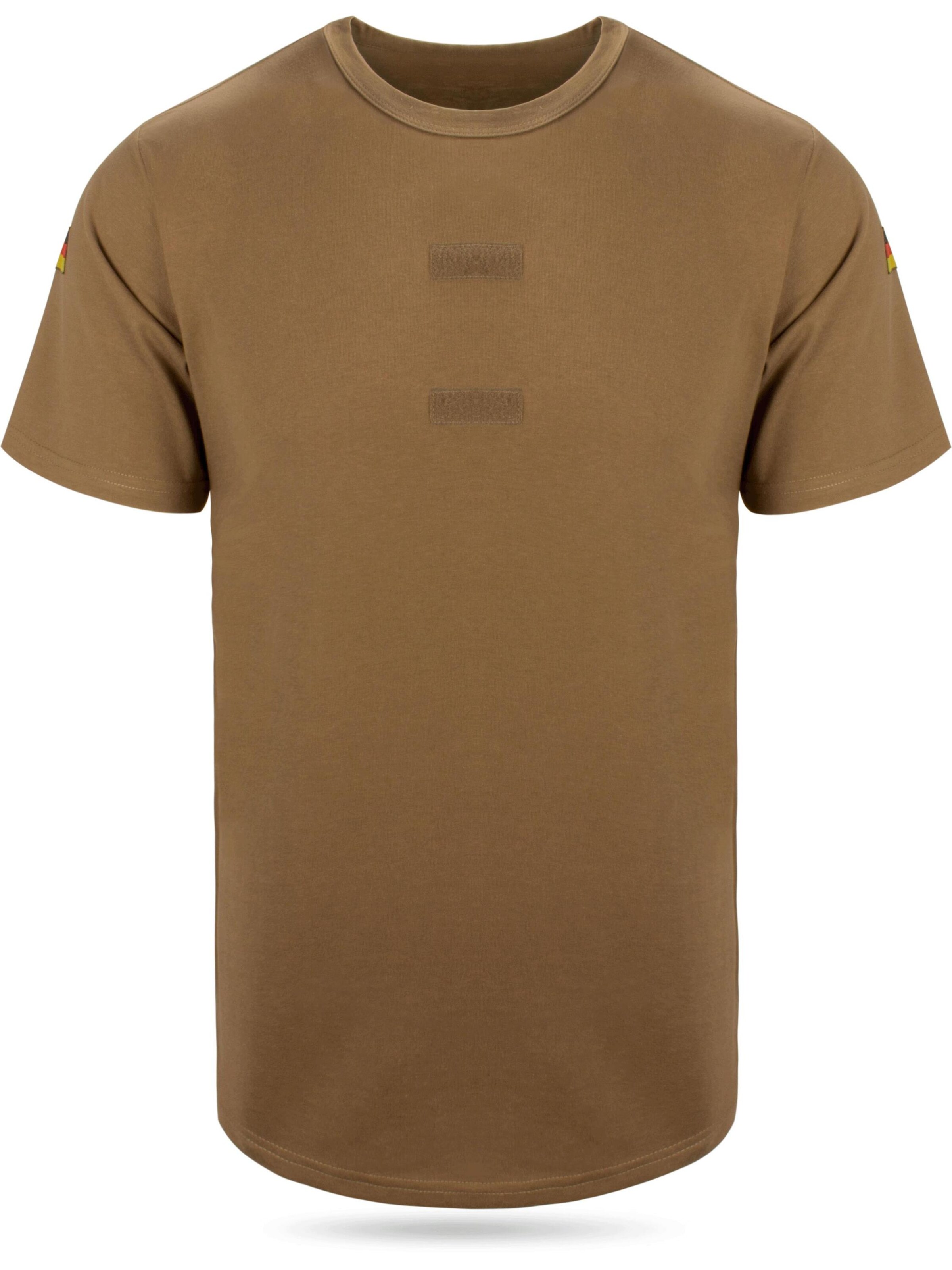 T-Shirt normani en marron : devant