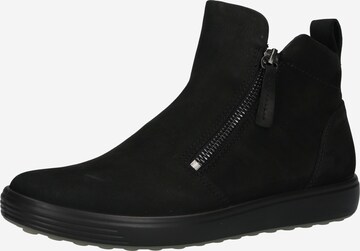 ECCO Ankle Boots in Black: front