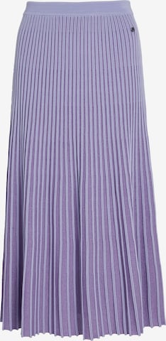 Jupe Karl Lagerfeld en violet : devant