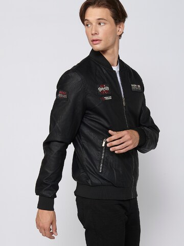 KOROSHI Between-season jacket in Black